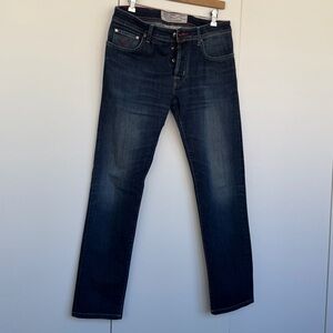 Jacob Cohen Dark Blue Slim Jeans Style 688
